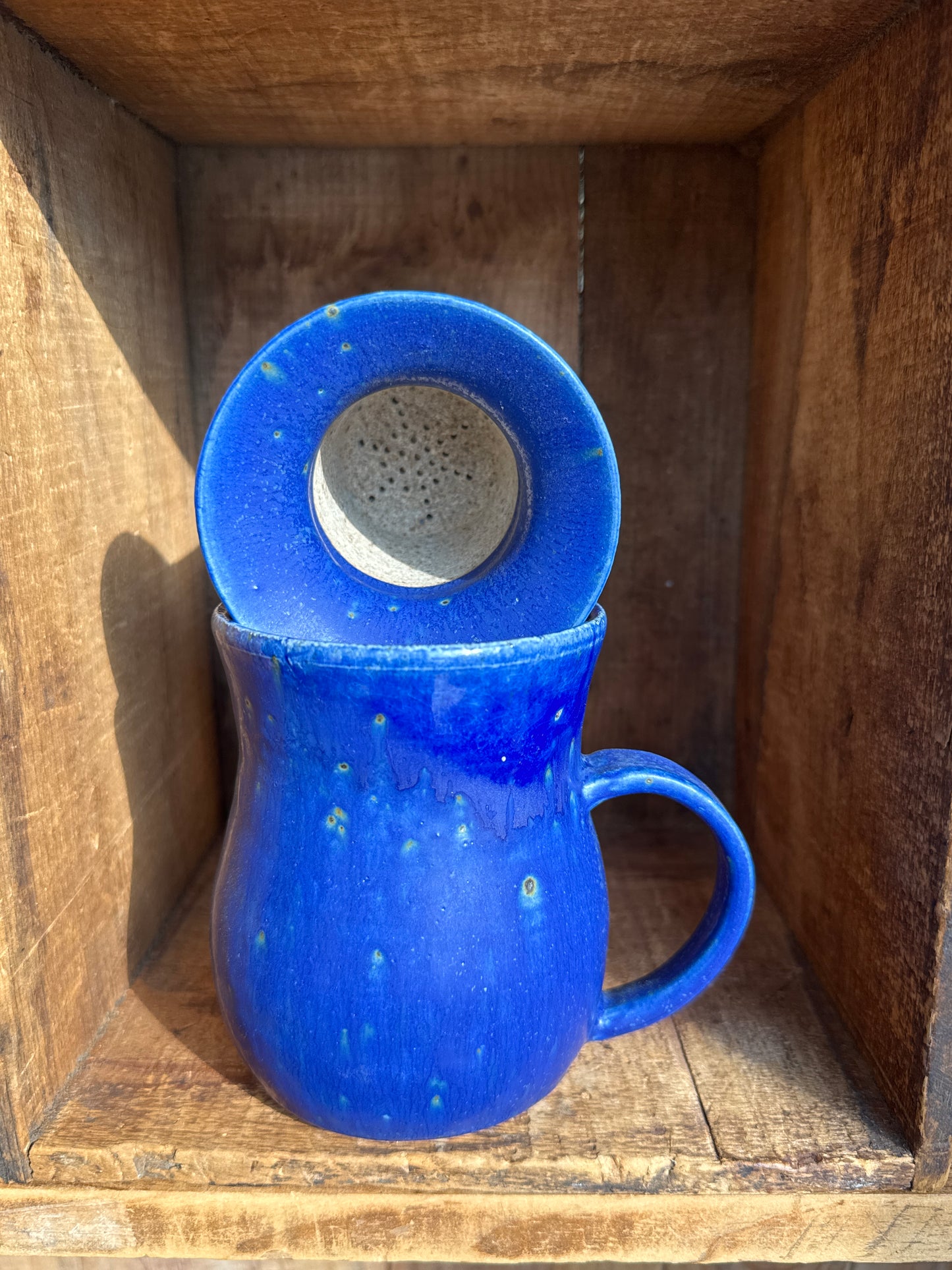 Tea Mug and Strainer