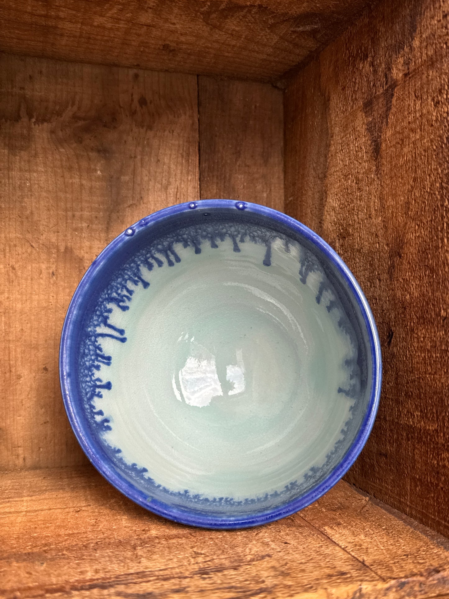 Blue Melty Bowl
